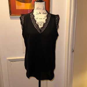 NWOT Wanoss Sleeveless Black Cami Tank